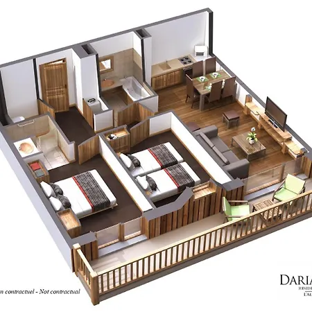 Residence Daria-I Nor By Les Etincelles Alpe d'Huez Exterior photo